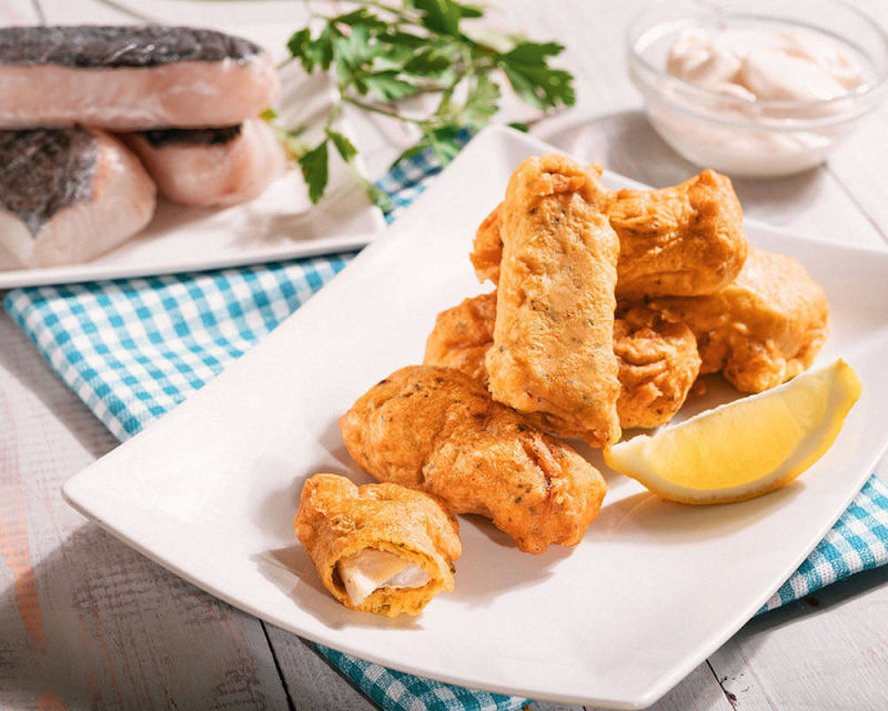 Churros de pescado