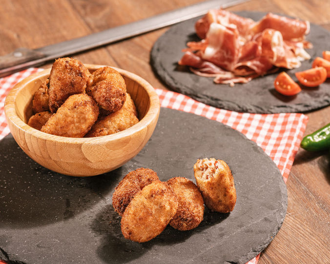 Croquetas de jamón serrano